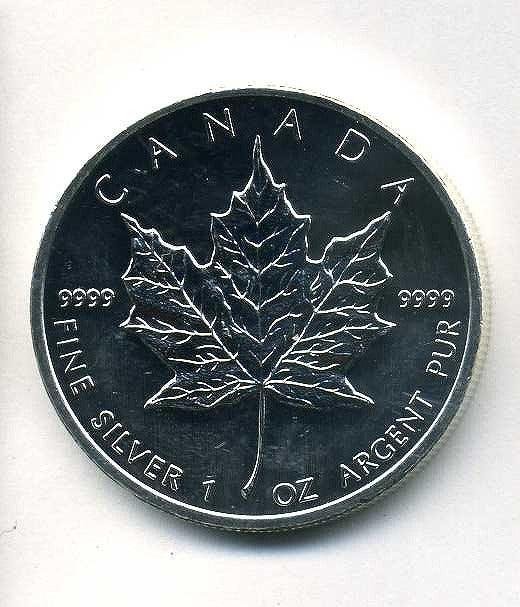 カナダ メープルリーフ5ドル銀貨 2013年 – 野崎コイン