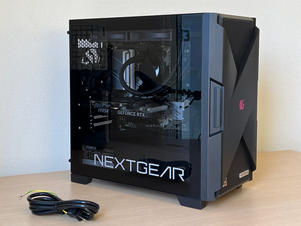 マウスコンピューター NEXTGEAR JG-A7G6Tレビュー！RTX4060Ti搭載の高