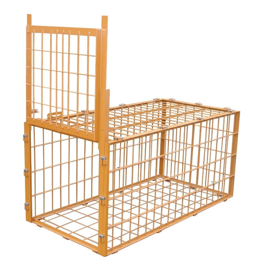 イノシシ・シカ用の箱罠ビッグ 片扉 200x100x100cm（福山営業所止め）