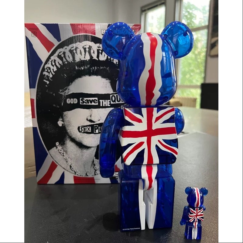 Bearbrick Sex Pistols God Save The Queen 400% & 100% Be@rbrick