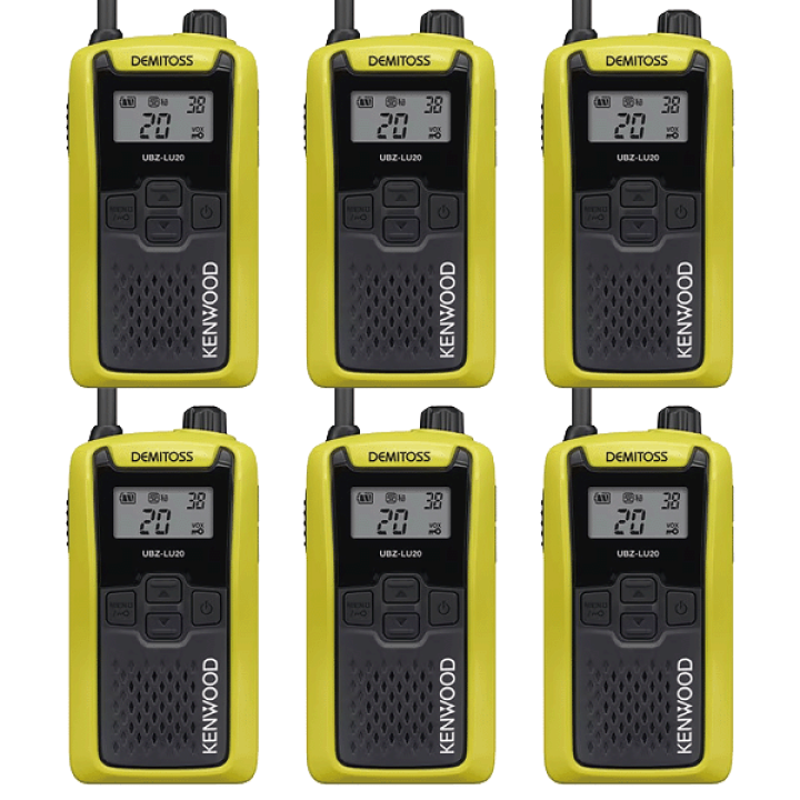 楽天市場】ケンウッド UBZ-LU20 特小電力 トランシーバー 6台セット