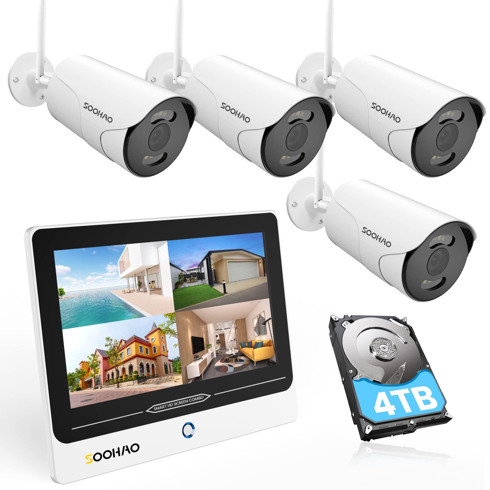 防犯カメラ SMONET HD Security Camera System Amazon.co.jp: SMONET