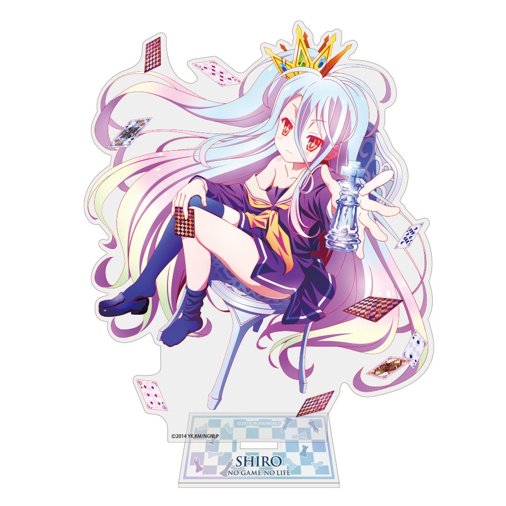 くうはくの片割れ 白 ノゲノラ ノーゲームノーライフ sp 白」アクリル