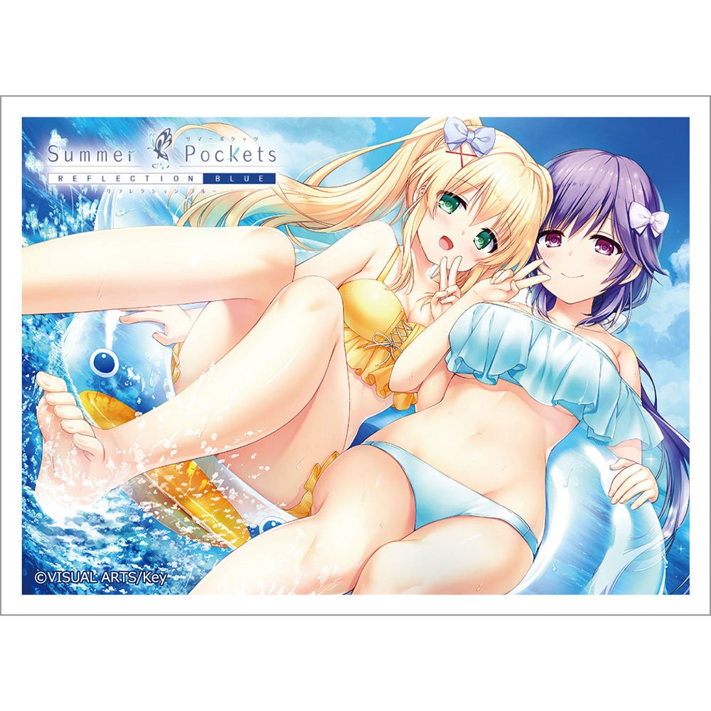 Summer Pockets REFLECTION BLUE]スリーブ（紬ヴェンダース＆水織静久