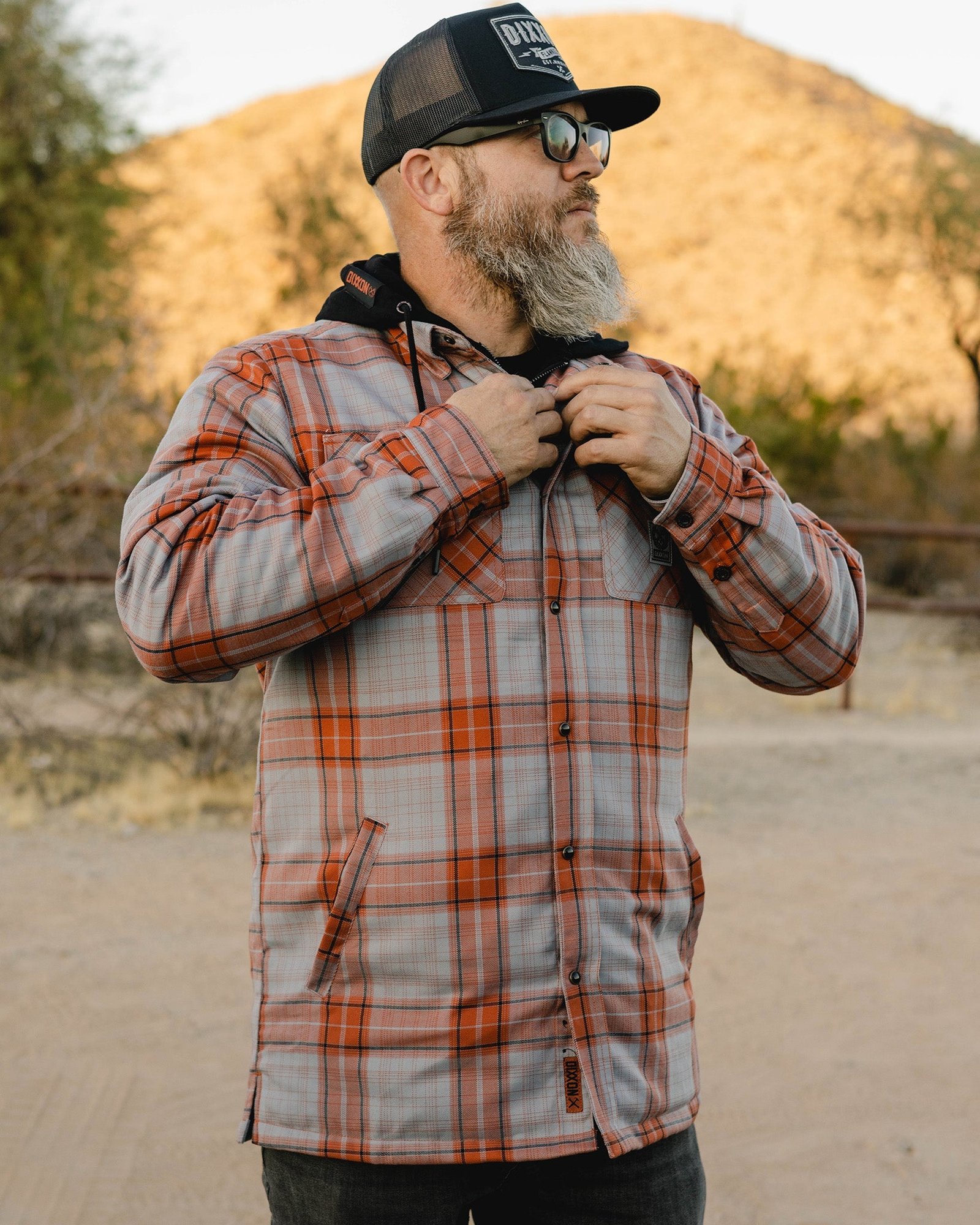 Superior Hooded Flannel Jacket by Dixxon: Shop Now!