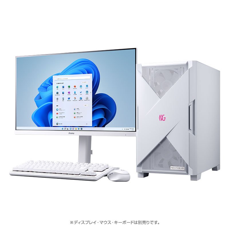 NEXTGEAR JG-A7G6T（ホワイト）│デスクトップパソコンの通販ショップ