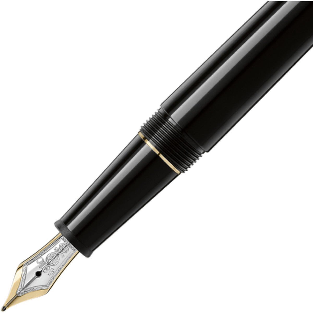 St. Lawrence Montblanc Meisterstück Classique Fountain Pen in Gold