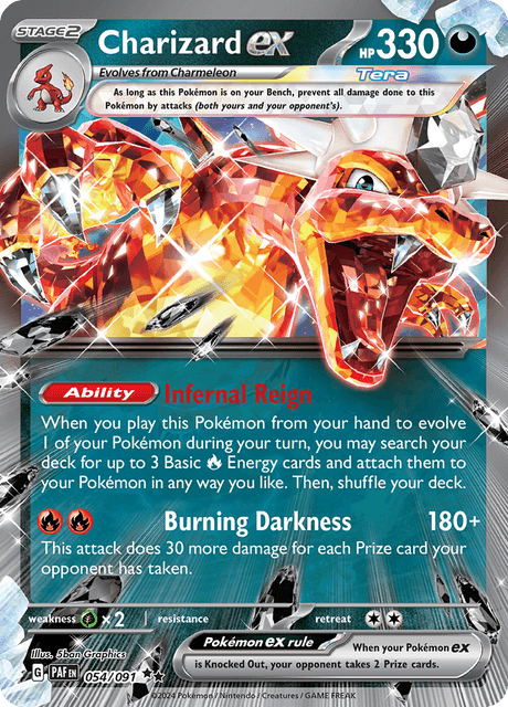 リザードンex Charizard ex 英語版 海外版 054/091 - 海外版ポケカ専門