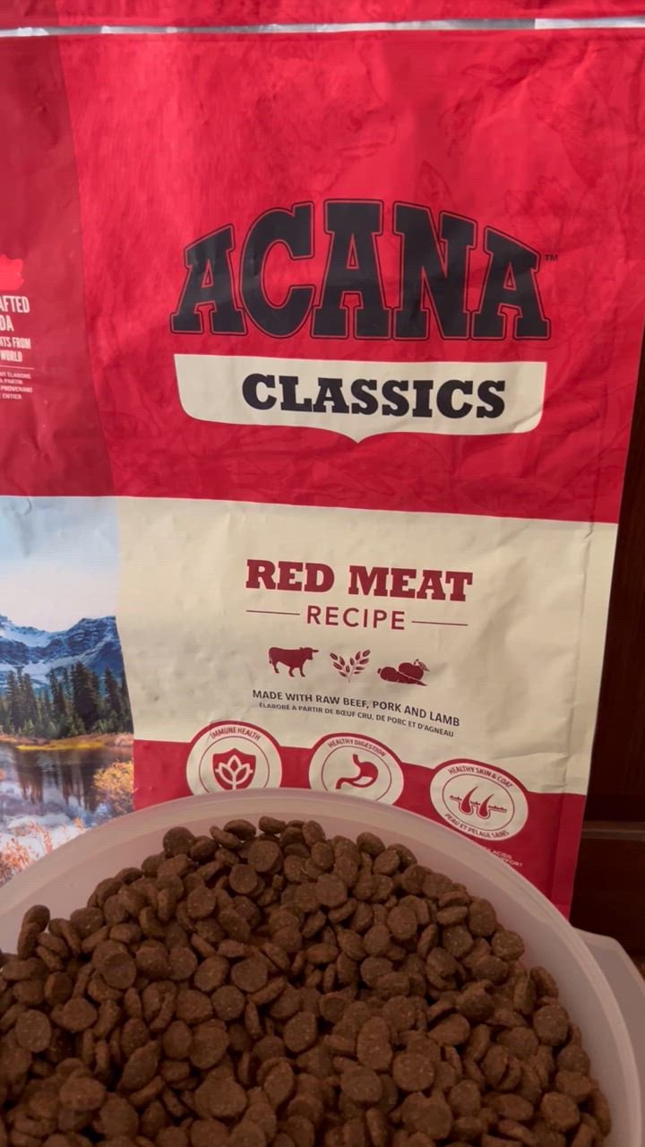 配送可】ACANAアカナクラッシックレッドミートレシピ9.7kg