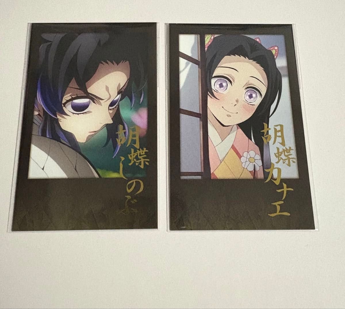 鬼滅の刃 ダイニング Wチャンス 原画ポスター 胡蝶姉妹 しのぶ&カナエ 鬼滅