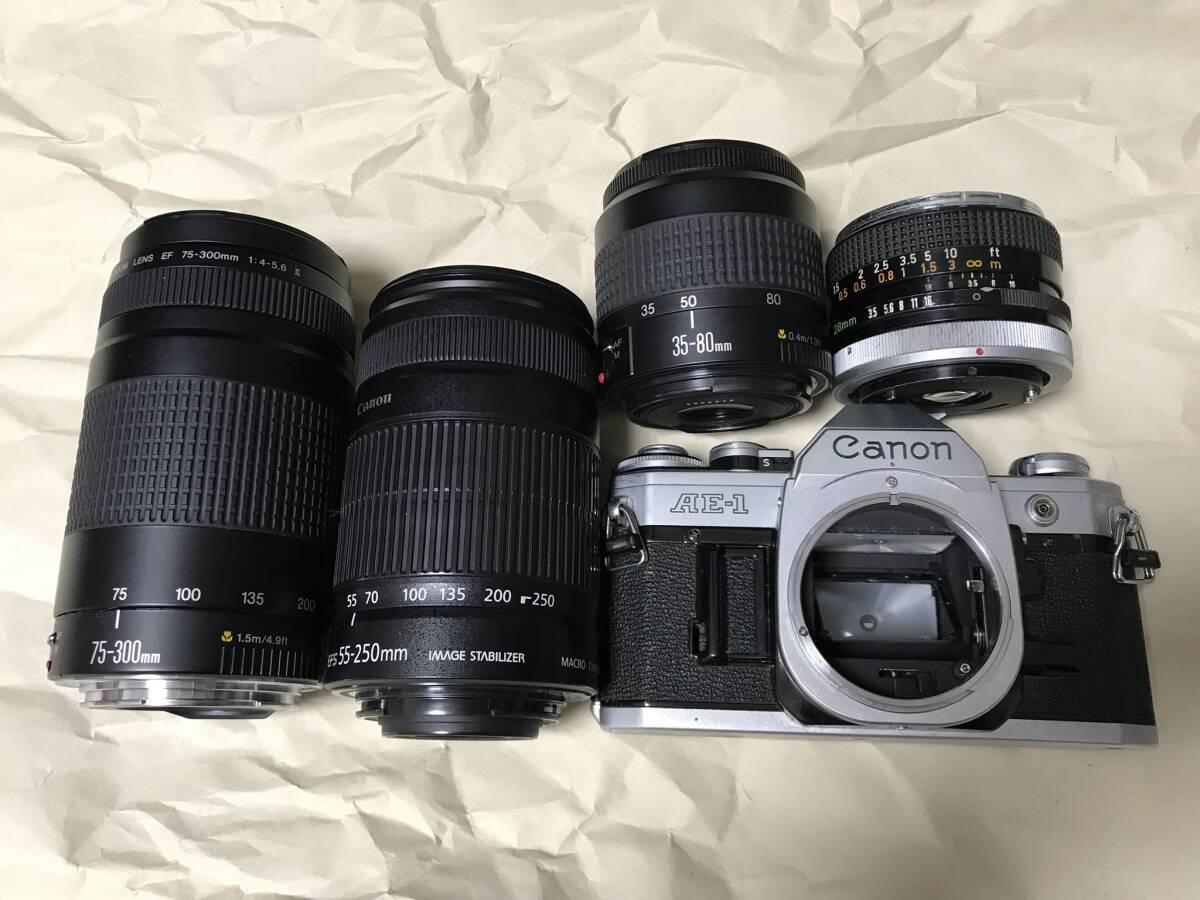 Canon AE-1P ブラック＋135mm F2.8 実用セット 光学キレイ 楽天市場