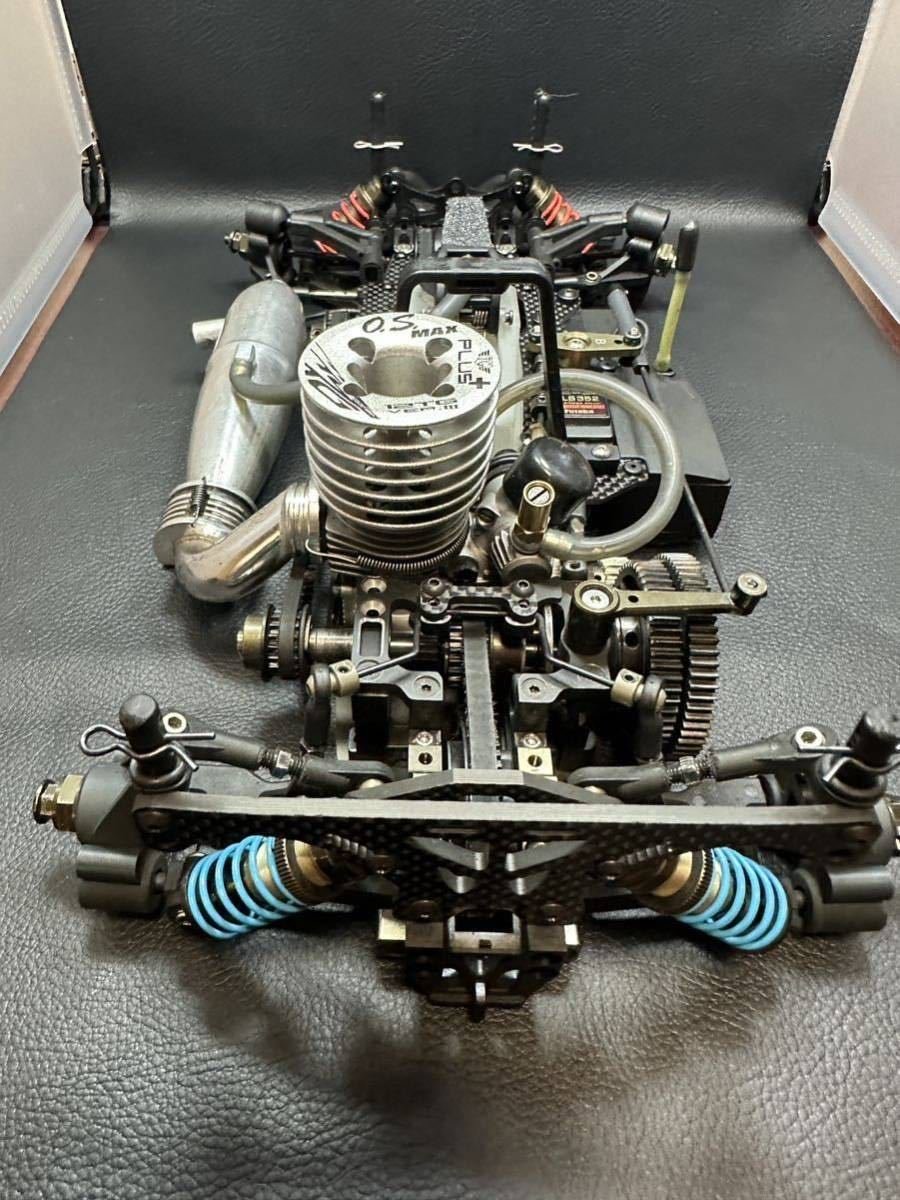 Yahoo!オークション - 京商 V-ONE R4 EVO エンジン サーボ付き