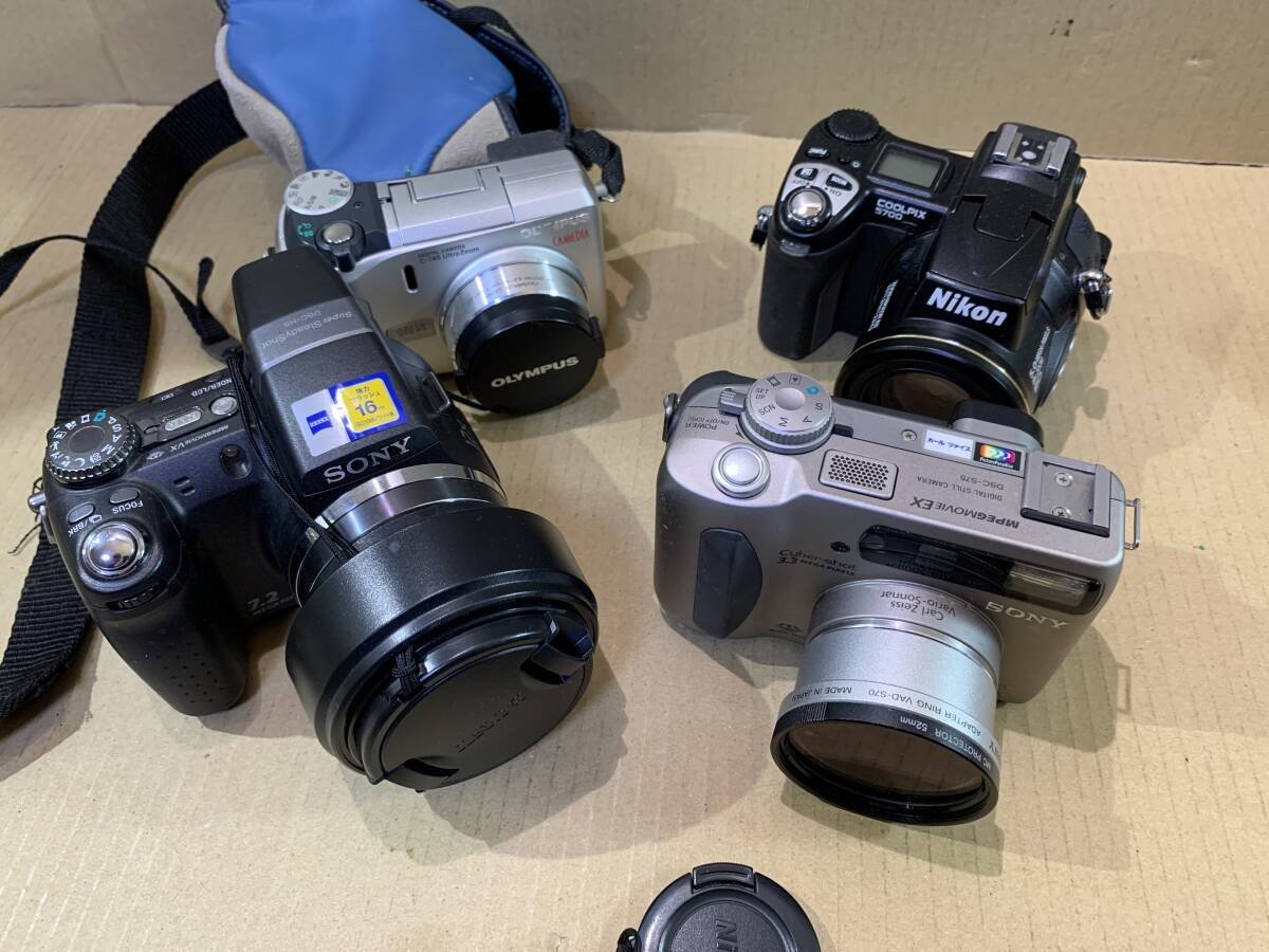 16個】SONY/Nikon/OLYMPUS/FUJIFILM/LUMIX/大量 コンパクトデジタル