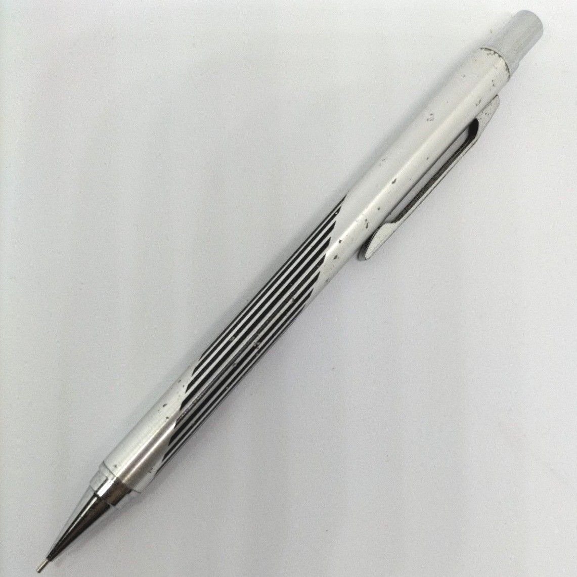 パイロット PILOT シャープペンシル 0 5mm シルバー ブラック 昭和