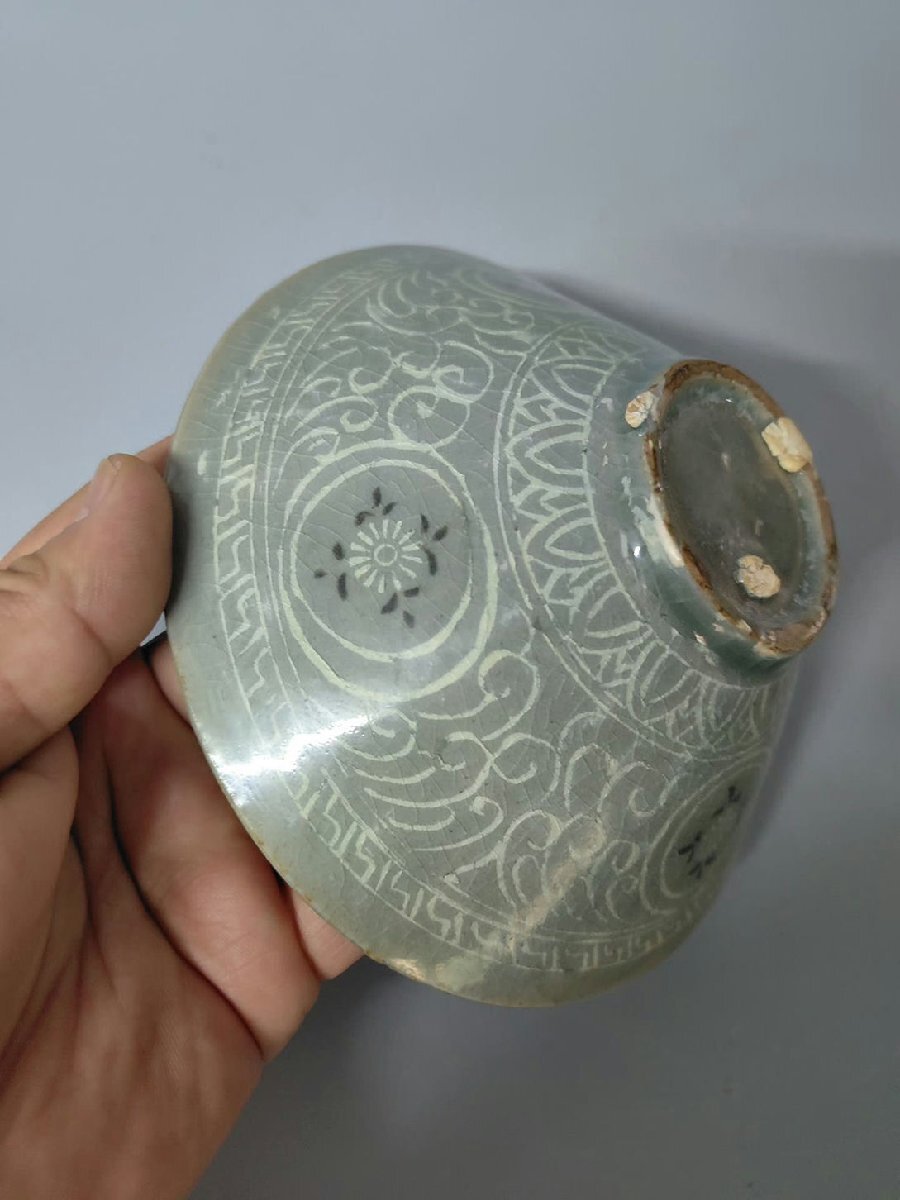 李朝 片耳杯 盃 希少 貴重 骨董 茶道具 李朝 片耳杯 盃 希少 貴重 骨董