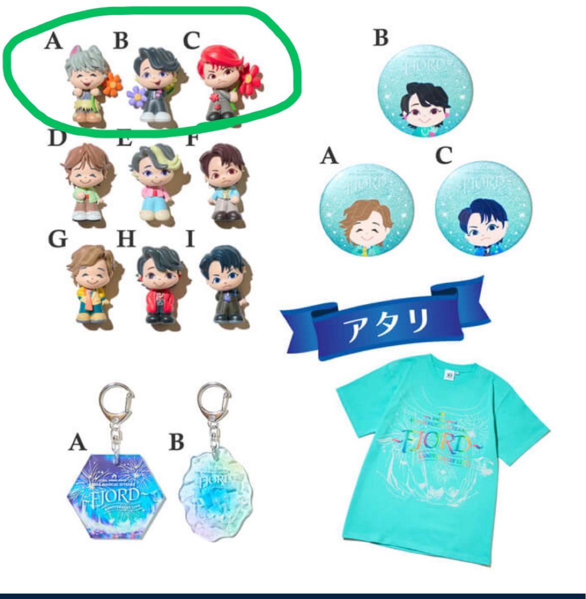 Mrs Green Apple ミセス フィギュア FJORD フィヨルド ガチャ ランダム