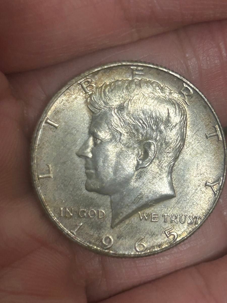 1965年 ケネディハーフダラー銀貨 アンティークコイ｜Yahoo!フリマ（旧