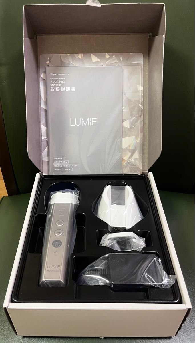 正規品／日本製】ナリス LUMIE ルミエ 美顔器 EMS搭載｜温感HOT