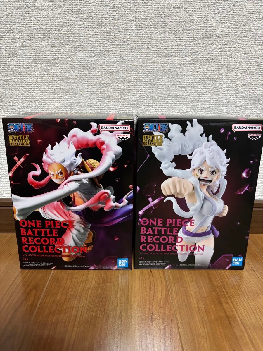 ワンピース フィギュア 2点セット ギア5 ルフィ ジュエリーボニー