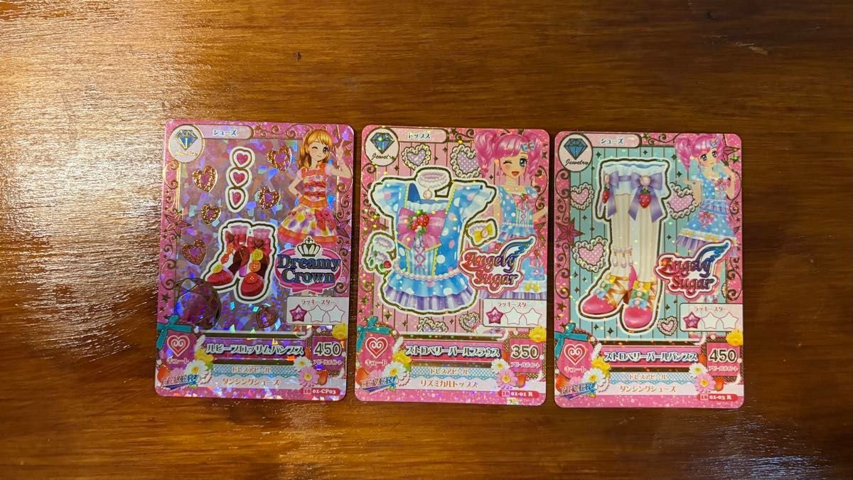 ストロベリーパール ルビーブロッサム アイカツカード ジュエリー