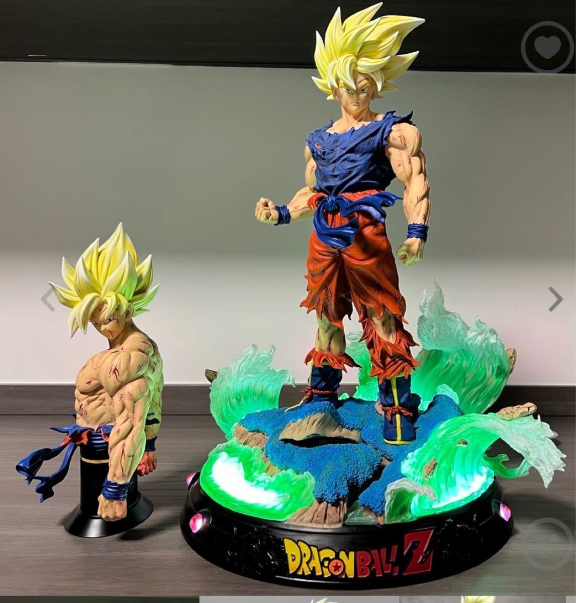 ドラゴンボール 孫悟空 ガレキ ガレージキット スタチュー①②