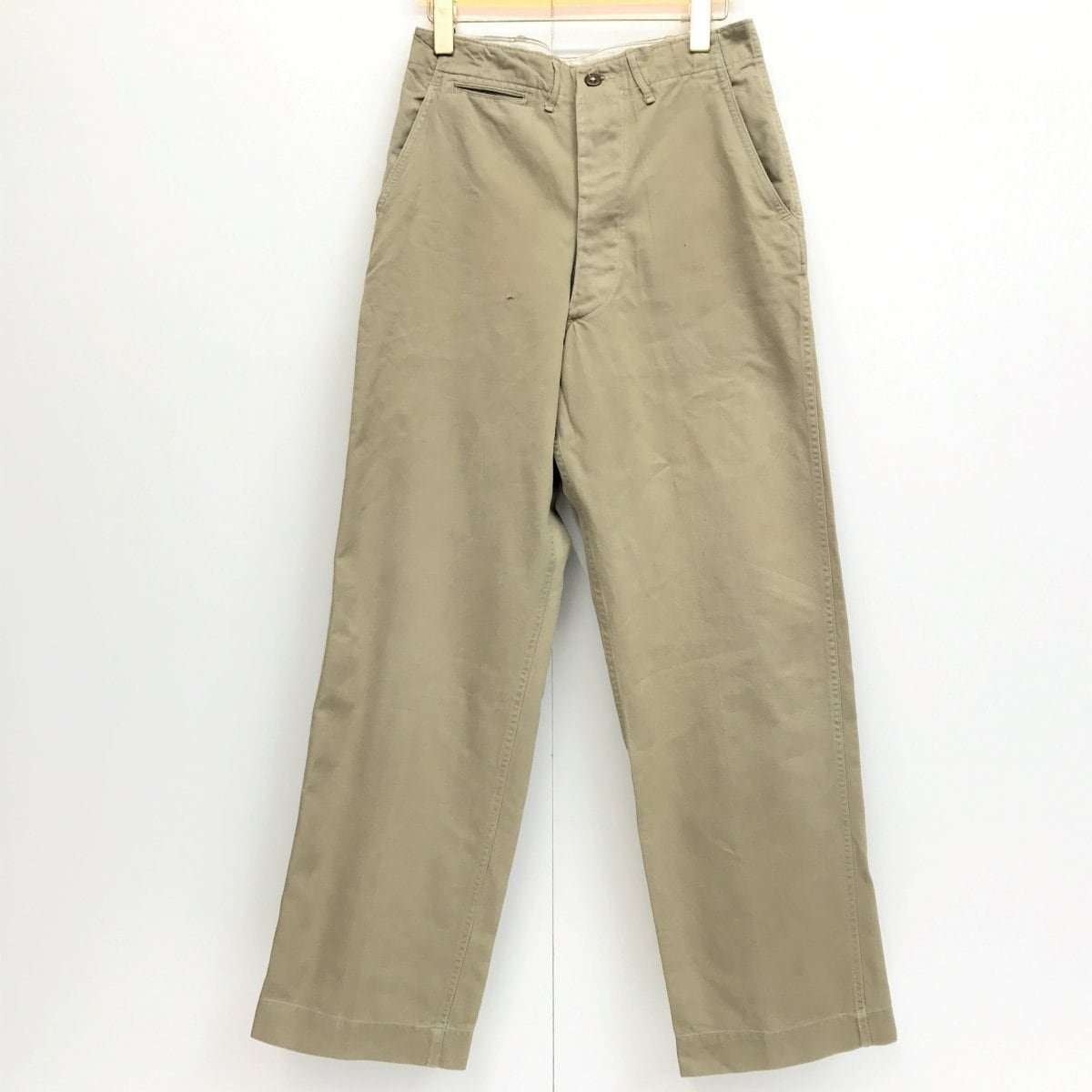 U.S.ARMY M-45 40年代 ビンテージ 45カーキ コットン チノパン 尿素