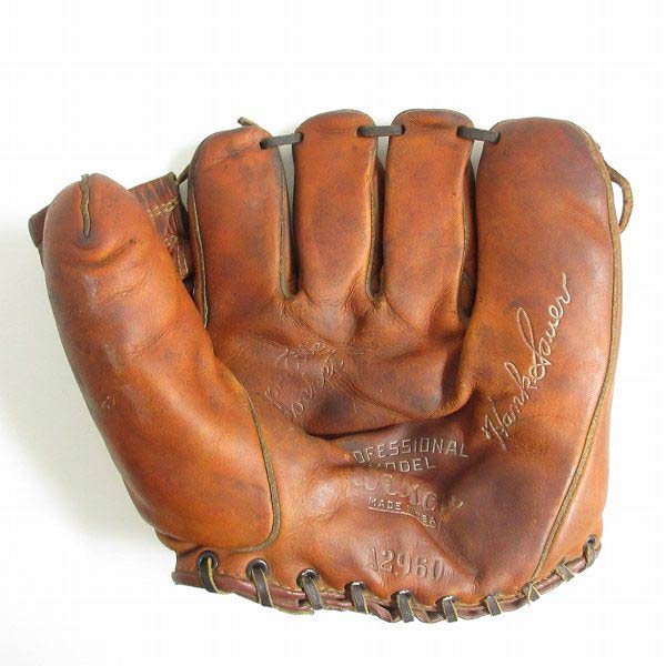 40s〜アメリカアンティーク野球グローブwilson本革レザーUSAヴィンテージ