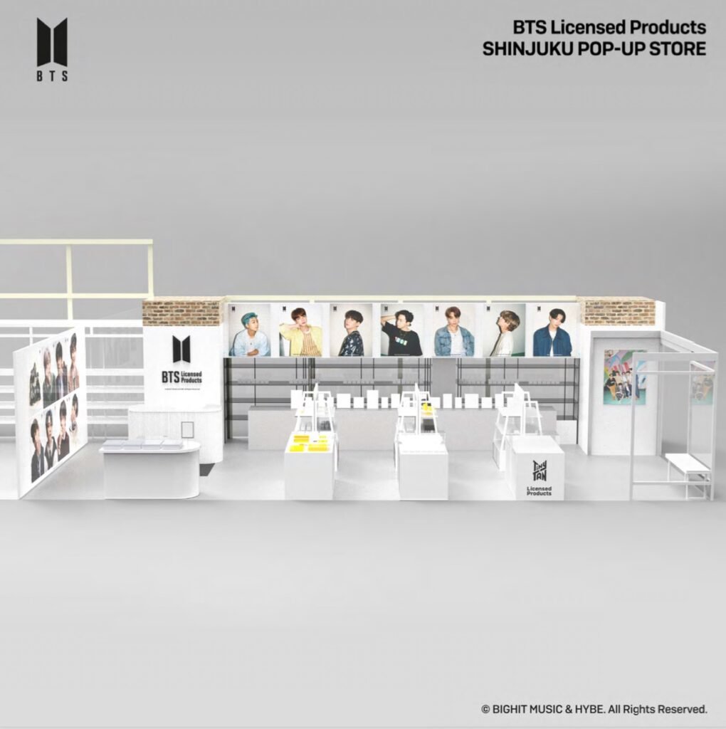 BTSのポップアップストア「COSMOS STORE」が全国各地で開催決定