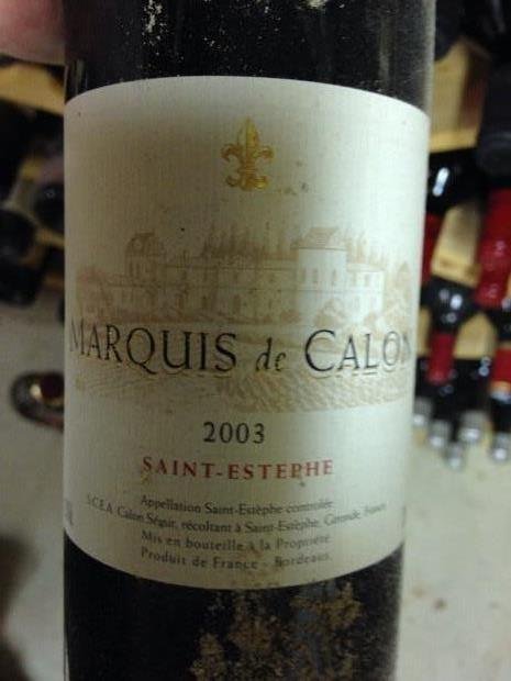 2009 Château Calon-Ségur Marquis de Calon - CellarTracker