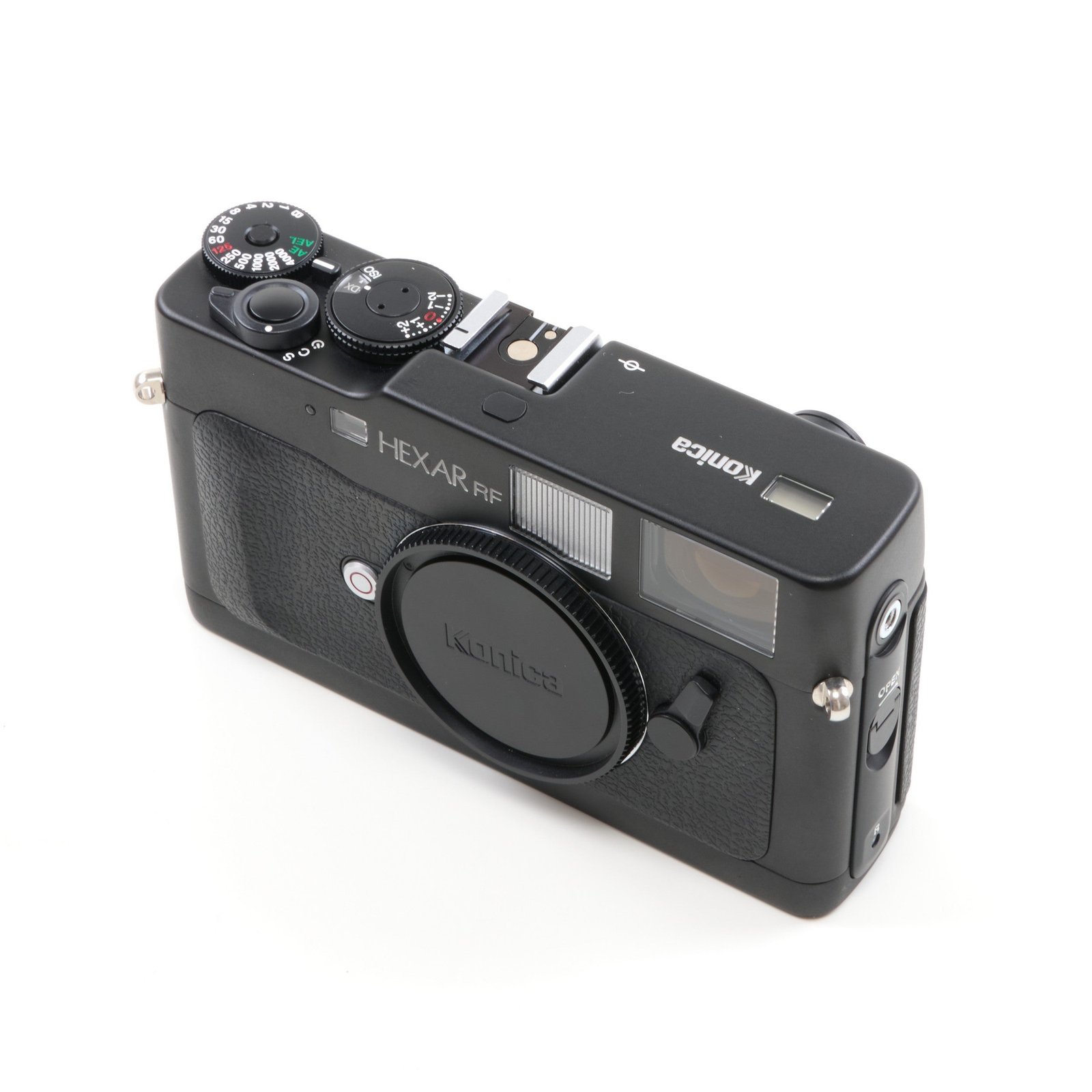 KONICA HEXAR RF BLACK SET NOS + BOX 34882 #5481 | eBay