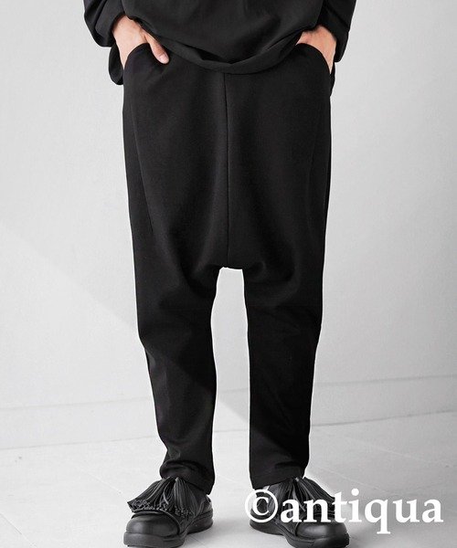 ポンチ生地サルエルパンツ（その他パンツ）｜antiqua（アンティカ）の