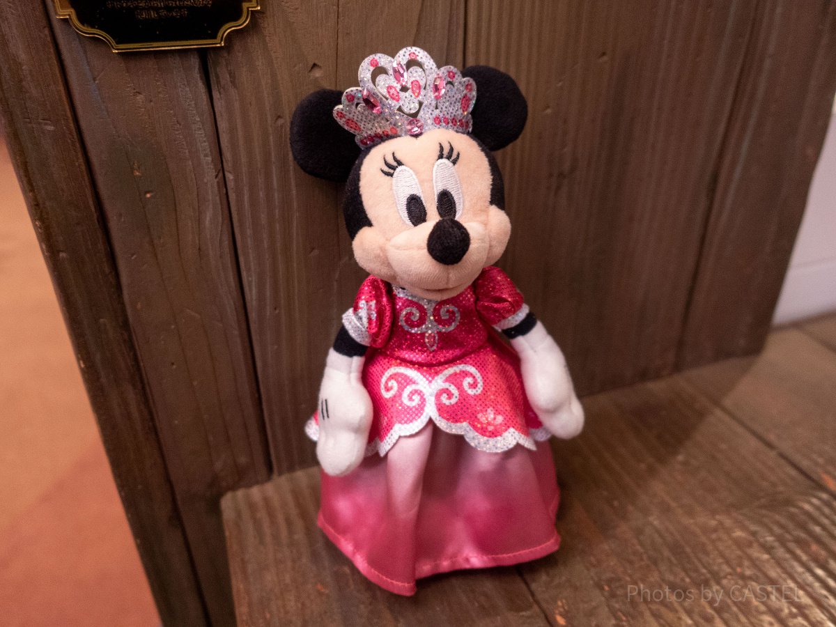 ディズニー ミニー ぬいぐるみ バッジ ぬいぐるみバッジ（ミニー