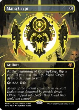 MTG Mana Crypt 魔力の墓所 英語版 MTG 魔力の墓所/Mana Crypt 英語