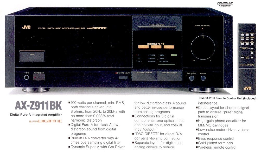 Victor・JVC AX-Z911 Victor AX-Z911 デジタルベーシックインテグレー