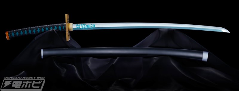 鬼滅の刃」時透無一郎の日輪刀が約1/1サイズで「PROPLICA」より立体化