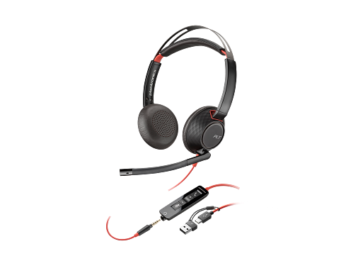 Poly Blackwire 5220 Series | Noise Cancelling | HP® Store