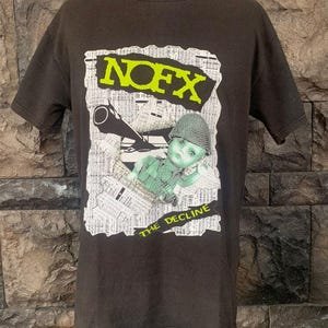 NOFX Tee vintage 00s 90s ROCK FADE 鬼フェード NOFX Tee vintage 00s
