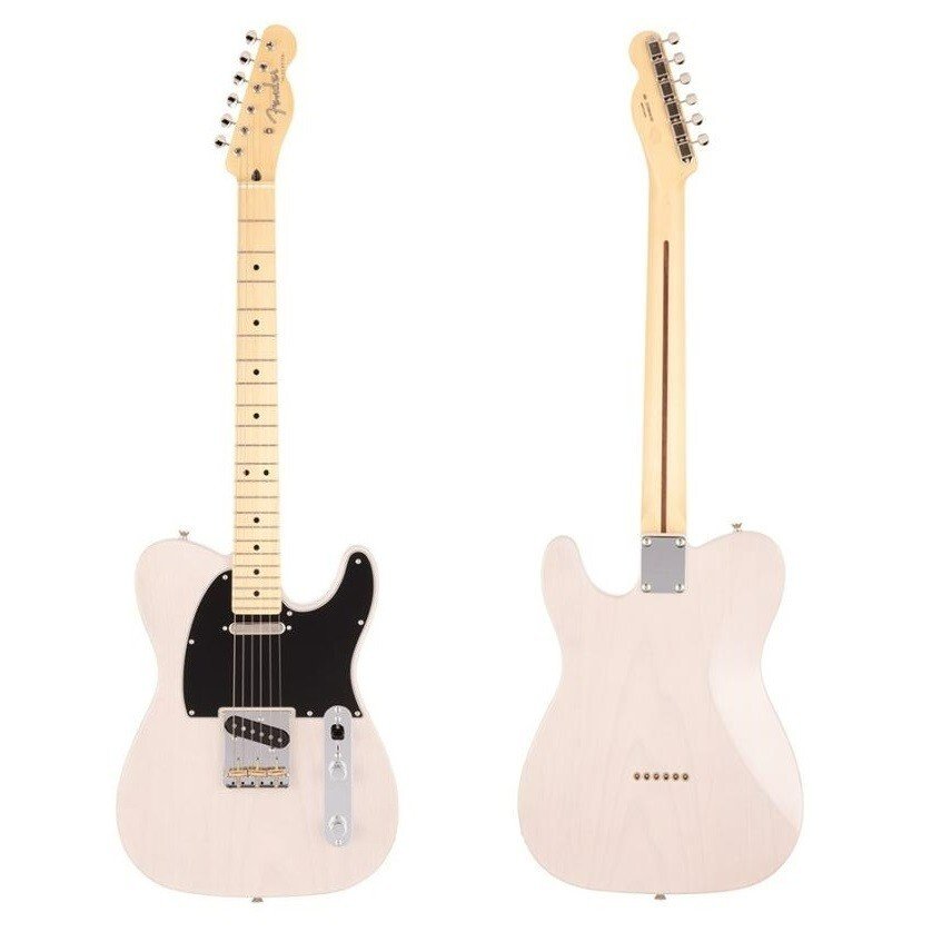 ギター Fender Hybrid 50s Telecaster US Blonde Fender Made in Japan