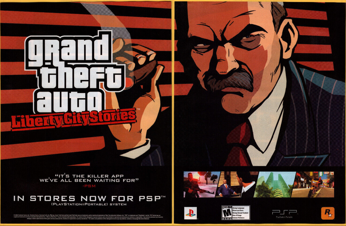 超希少】GTA LCS グランドセフトオート B3販促ポスター 超希少GTA LCS