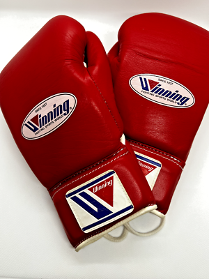 Winning ボクシンググローブ 8oz レッド Winning ボクシンググローブ