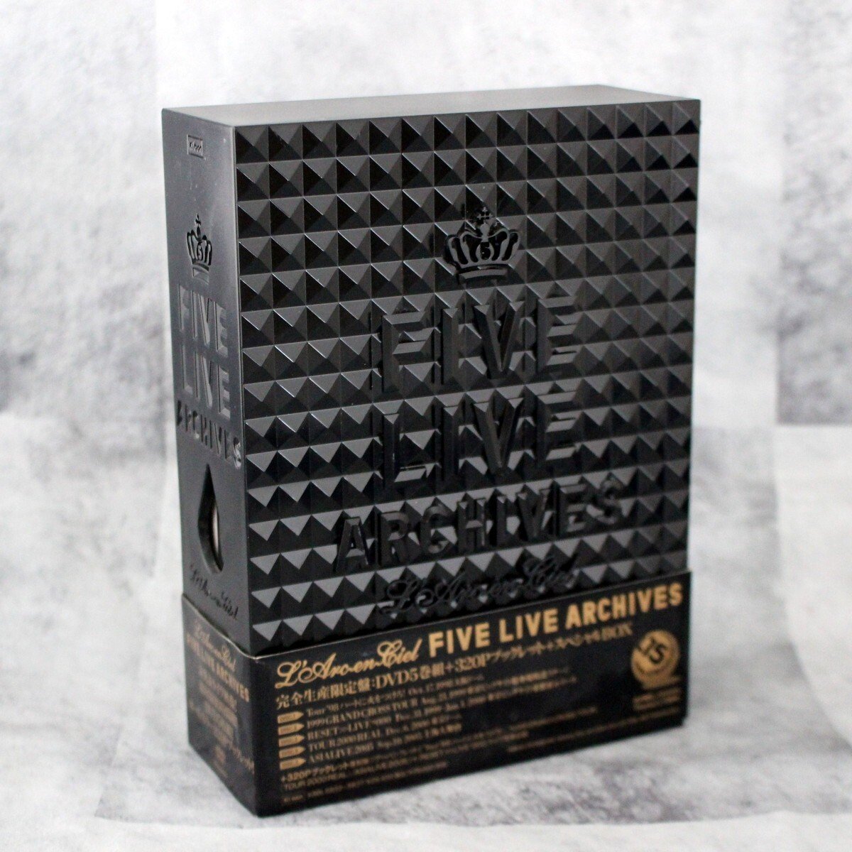 L'Arc～en～Ciel/FIVE LIVE ARCHIVES〈完全生産限定… Amazon.co.jp