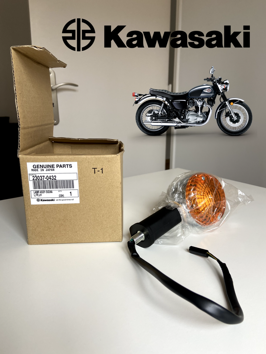 2006-2024 Kawasaki Genuine W800 Front Turn Signal Light Indicator