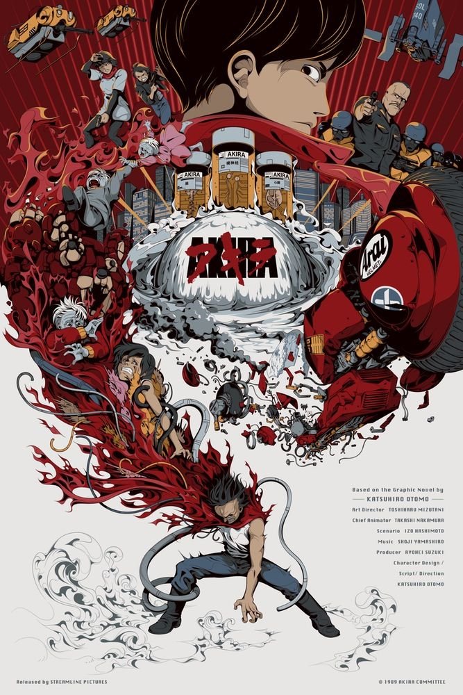 大友克洋 AKIRA アキラ 20ポスターズ 20 POSTERS 大友克洋 AKIRA