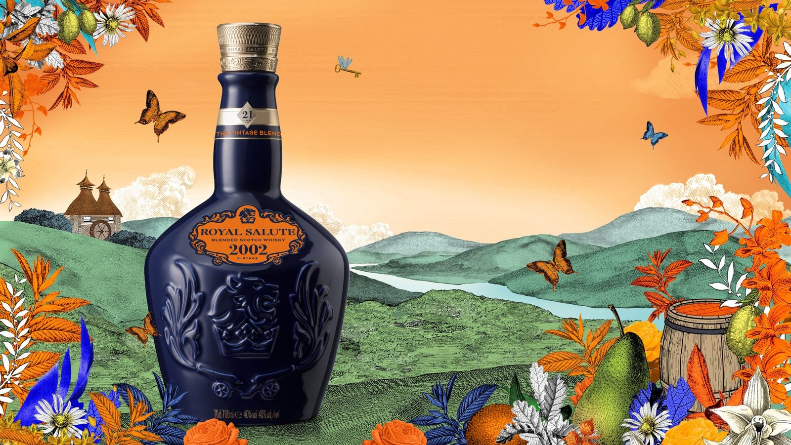 Royal Salute Scotch Whisky 21YO Vintage Blend - 2002 Release