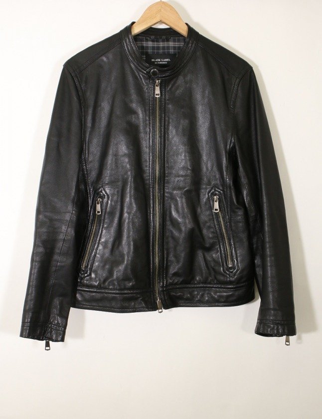 バーバリーブラックレーベル BURBERRY BLACK LABEL シングルライダース