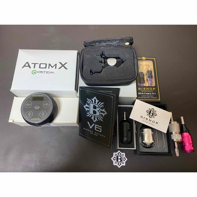 Bishop Rotaryタトゥーマシン&パワーサプライ 商品紹介】迷ったらこれ