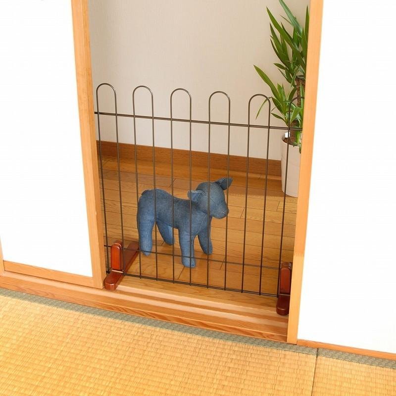 ペットフェンス 高さ50cm 幅60cm 置くだけ 簡単 自立 ペットゲート 犬