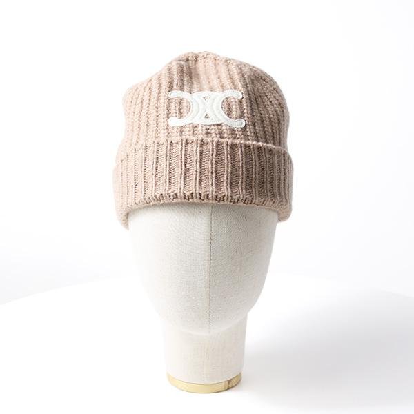 CELINE（セリーヌ） ニット帽 Triomphe Beanie 2AA32384D レディース