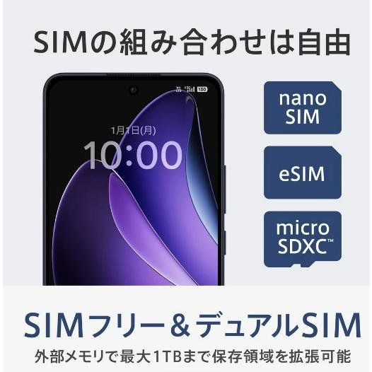 Reno 「新品・未使用品」SIMフリー OPPO Reno13 A [ルミナスネイビー