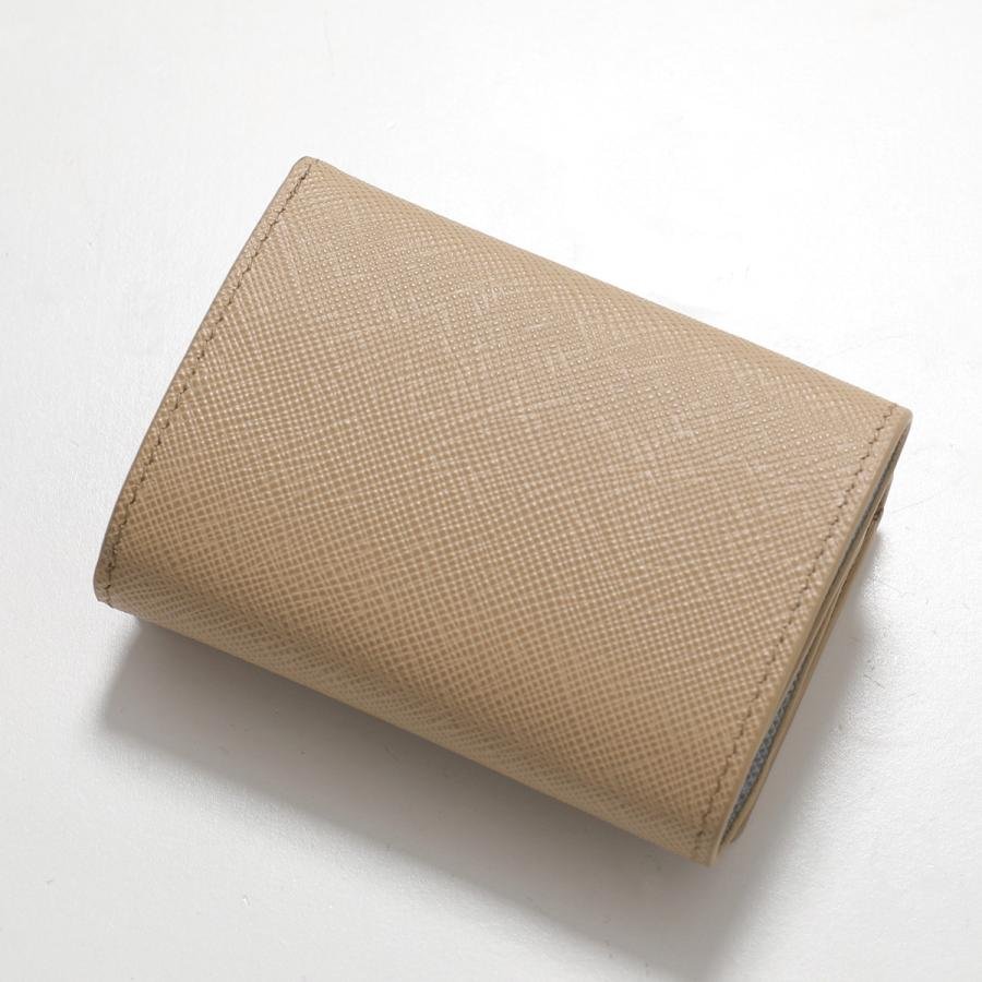 PRADA（プラダ） 三つ折り財布 1MH042 ZLP レディース サフィアーノ